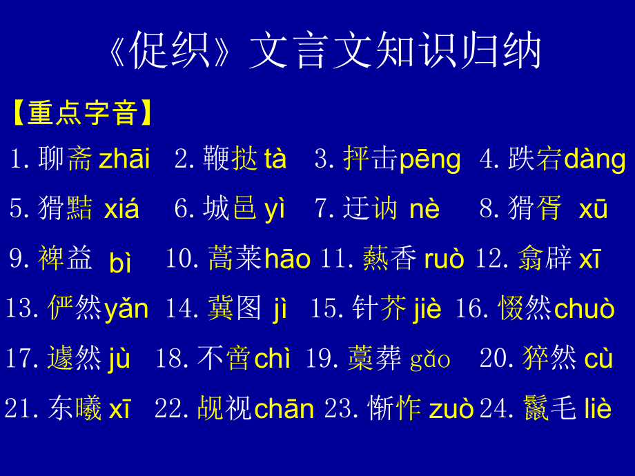 《促织》文言文知识归纳综述ppt课件.ppt_第1页