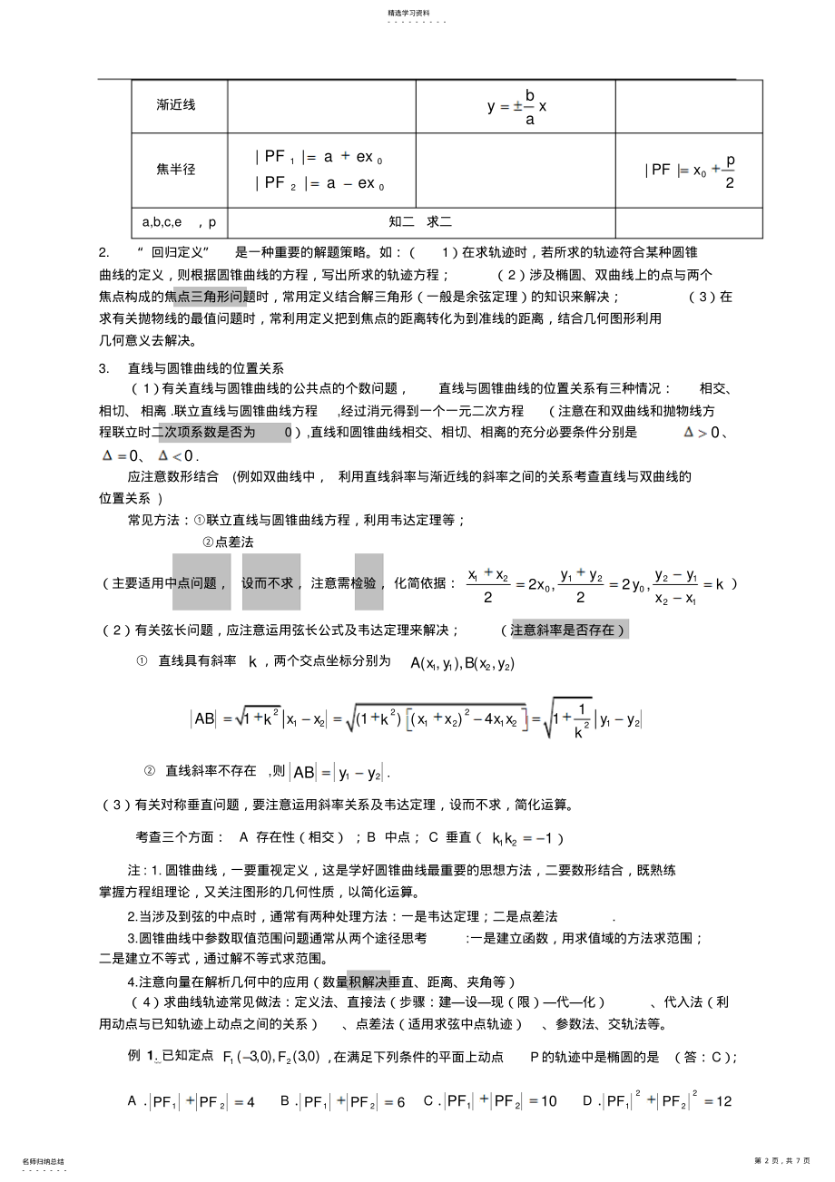 2022年高中数学选修21-22知识点小结 .pdf_第2页