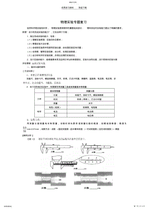 2022年高三专题复习物理实验 .pdf