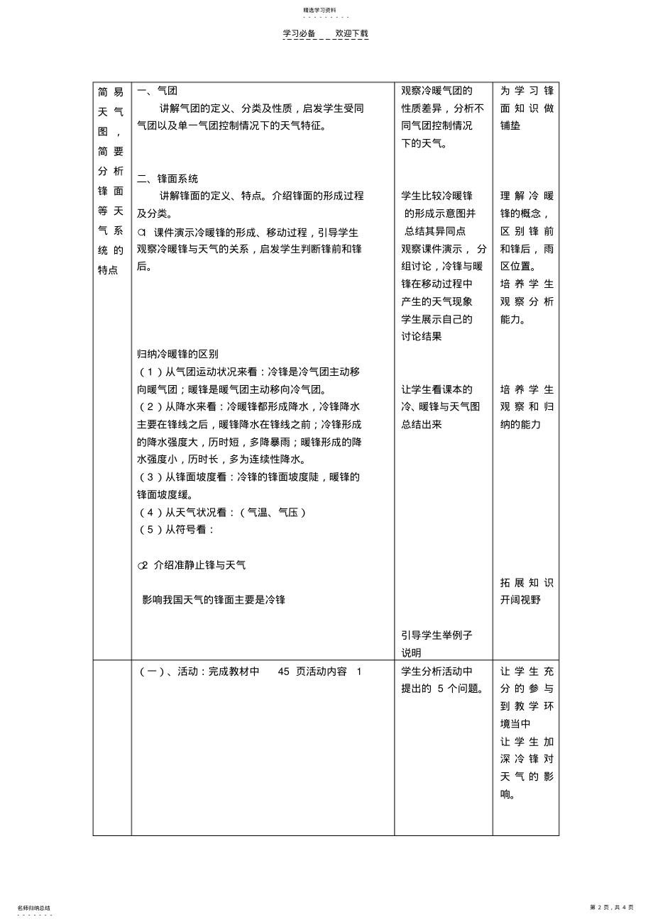 常见天气系统教学设计 .pdf_第2页