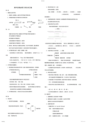 2022年高中生物必修三知识点汇编副本 .pdf