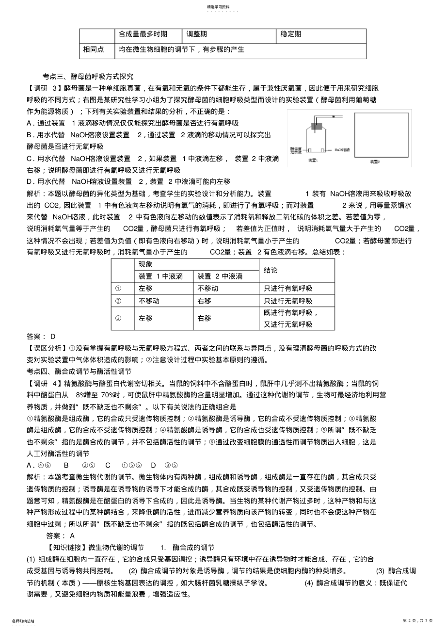 2022年高考二轮复习重点热点之微生物与发酵工程 .pdf_第2页