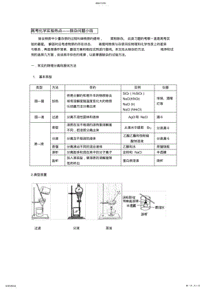 2022年高中化学除杂归纳 .pdf