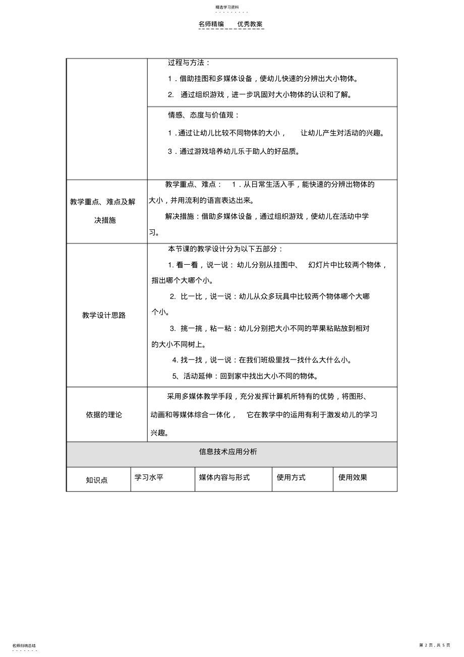 2022年幼儿园教案-幼儿园托班数学教案比大小 .pdf_第2页