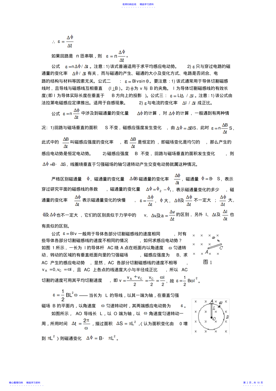 2022年高中物理选修3-2知识点总结 2.pdf_第2页