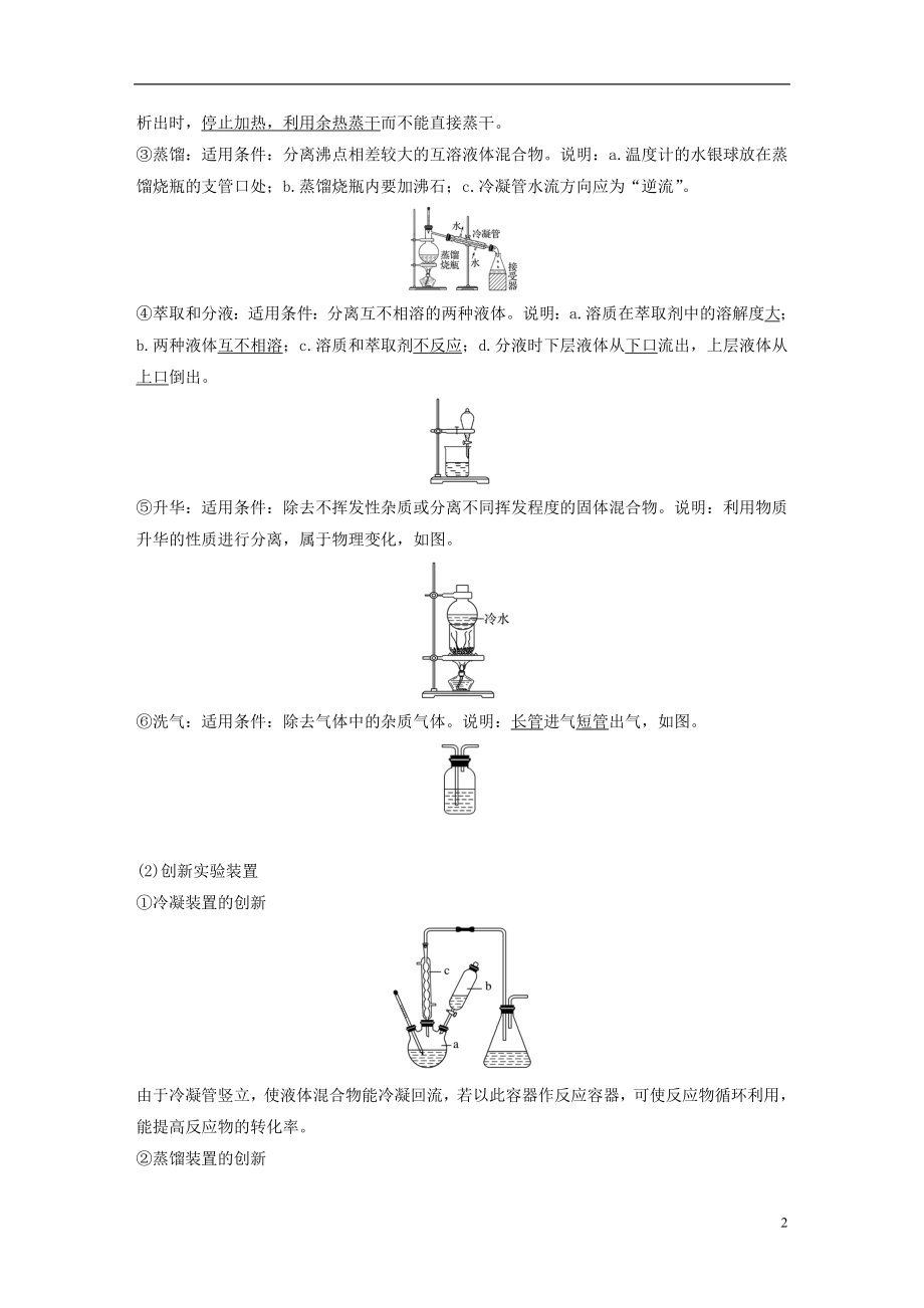 2017版高考化学一轮复习第10章化学实验基础第32讲物质的分离和提纯试题鲁科版.doc_第2页