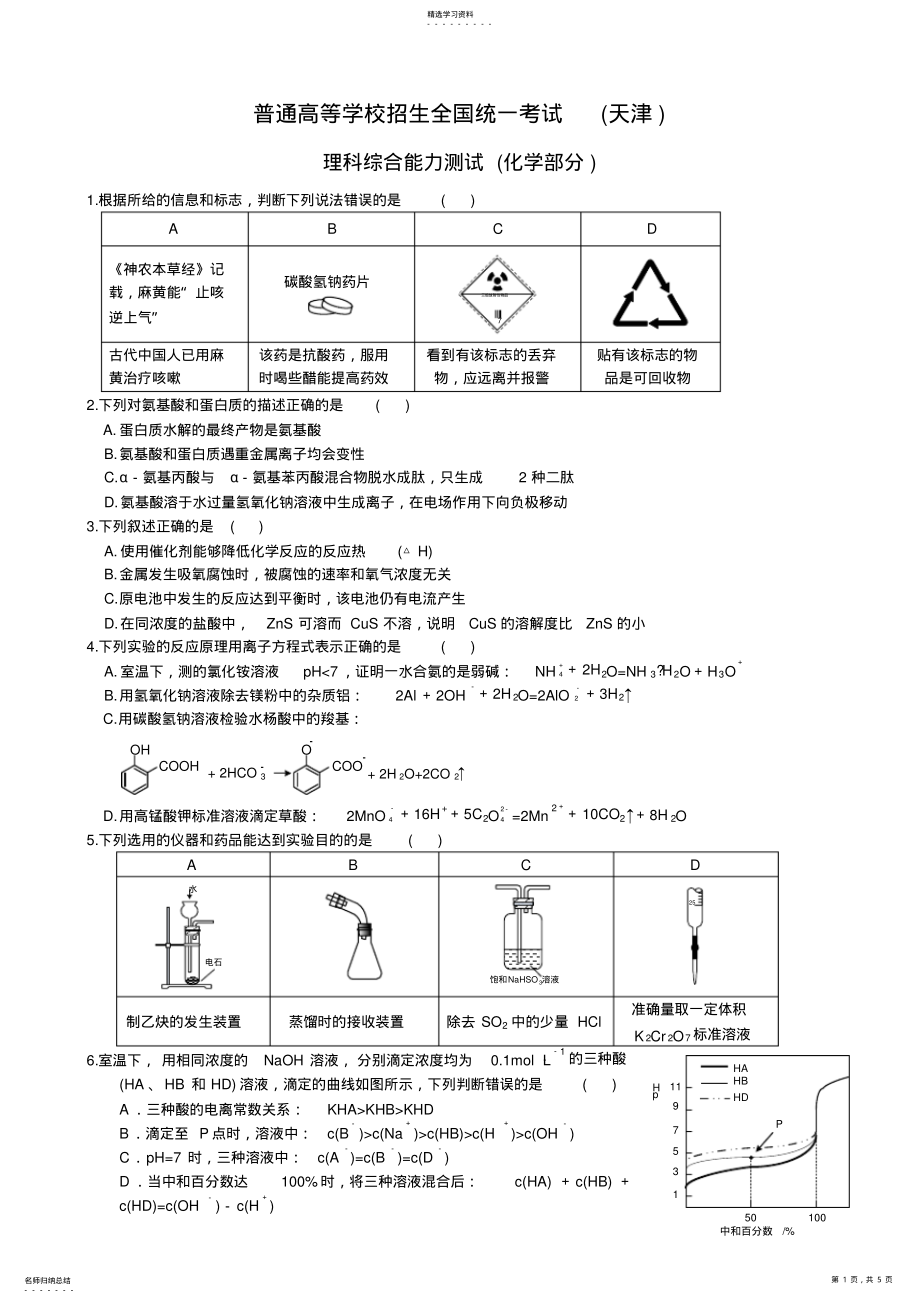 2022年高考化学 2.pdf_第1页