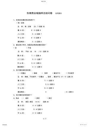 2022年房地产市场调研访谈格式 .pdf