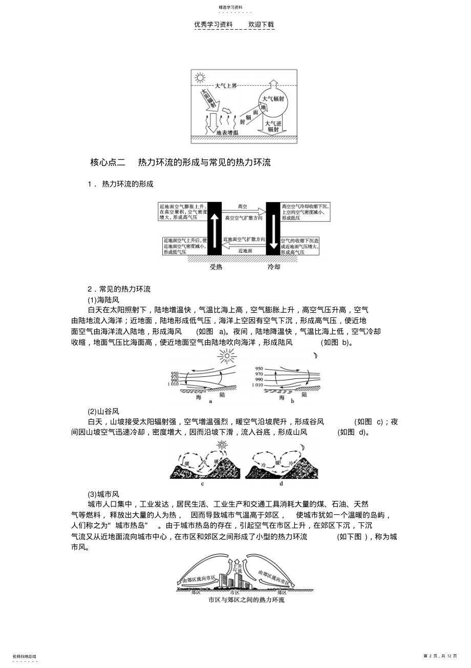 2022年高一地理冷热不均引起大气运动 .pdf_第2页