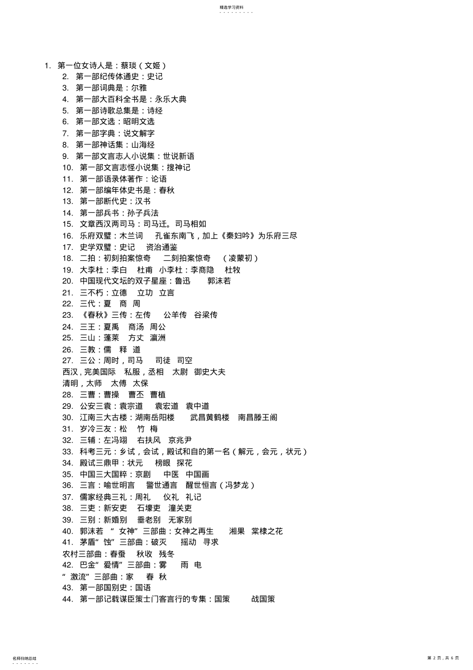 2022年文学常识大全 .pdf_第2页