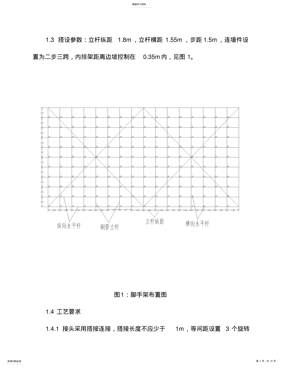 2022年高边坡脚手架搭建施工技术 .pdf_第2页