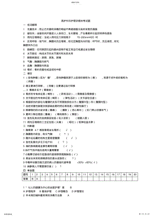 2022年高护期末考试题及答案 .pdf