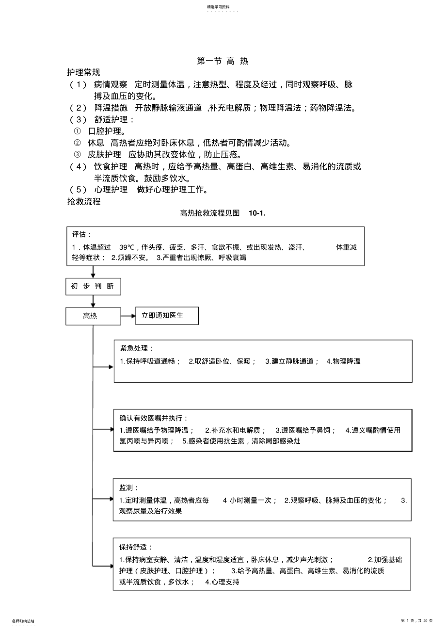 2022年急诊科各种常见疾病抢救流程 .pdf_第1页