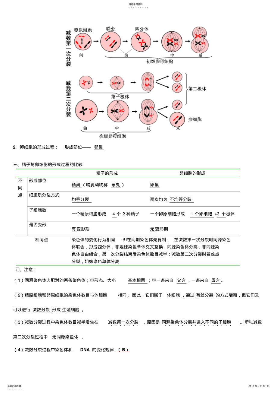 2022年高中生物学业水平测试知识点必修 .pdf_第2页