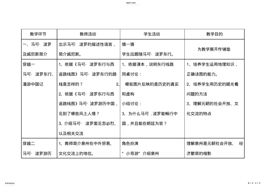 2022年授导型教学设计案例开放与交流教案学案 .pdf_第2页