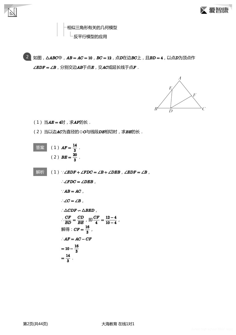 初中生数学必做题 几何综合-中考必做题详解版.pdf_第2页