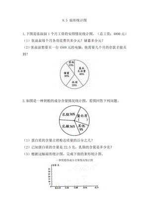 8.5 扇形统计图.docx