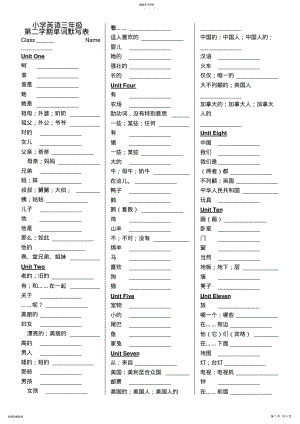 2022年广州版小学三年级下册英语期末复习资料单词、句型、语法 .pdf