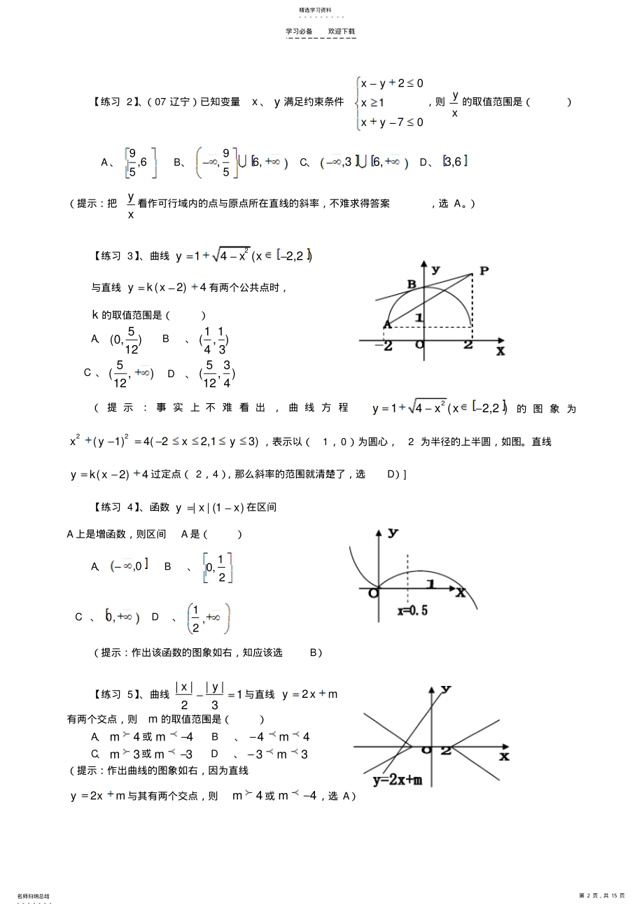 2022年高考数学选择题简捷解法专题讲座 .pdf_第2页