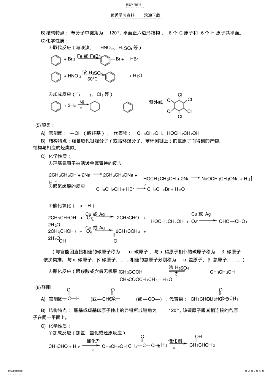 2022年高中有机化学基础讲解 .pdf_第2页