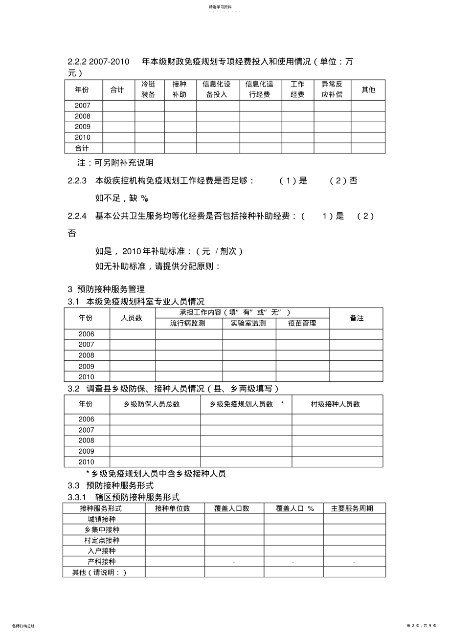 2022年扩大国家免疫规划和疫苗管理工作检查表- .pdf_第2页