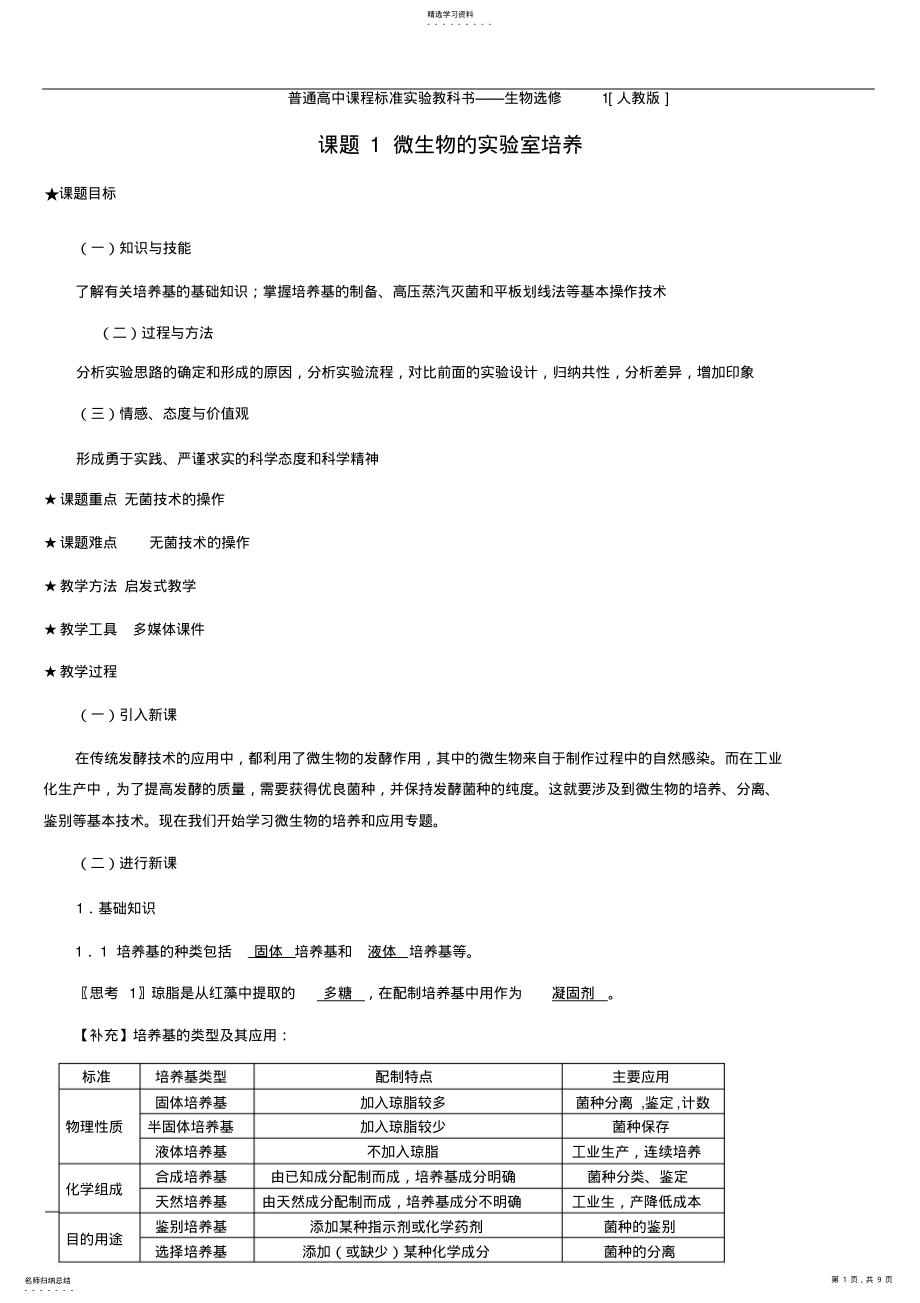 2022年微生物的实验室培养. .pdf_第1页