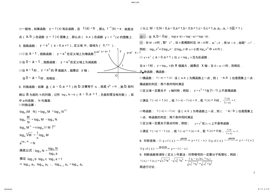 2022年高考数学知识点全面归纳 .pdf_第2页