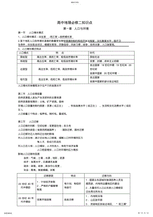 2022年高中地理必修二知识点总结 2.pdf