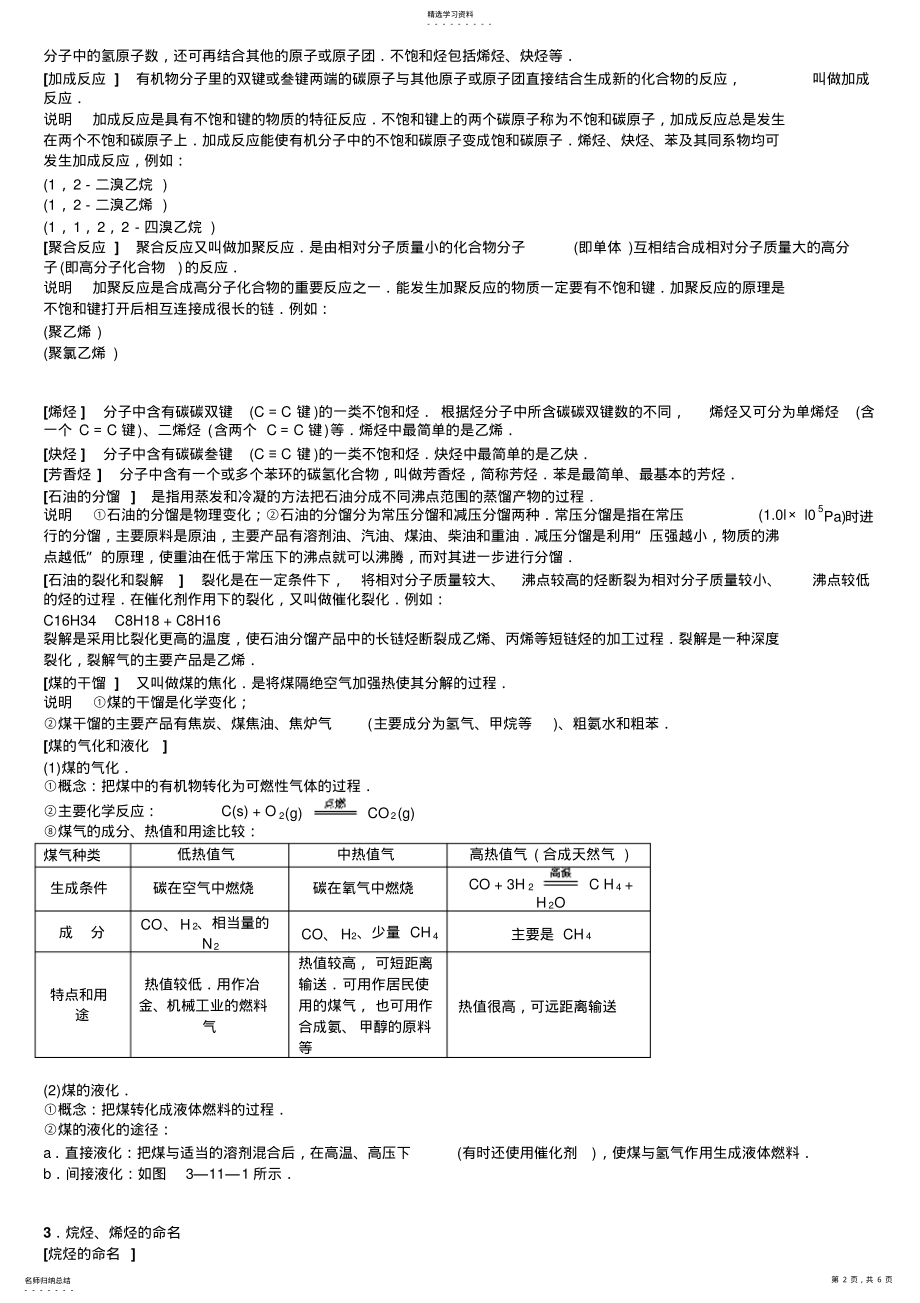 2022年高中化学知识点—烃 .pdf_第2页