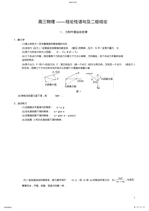 2022年高中物理二级结论 .pdf