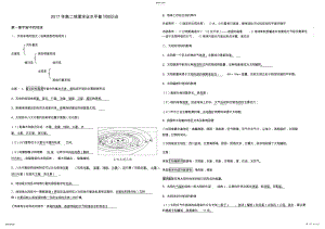 2022年高二地理学业水平复习知识点 .pdf