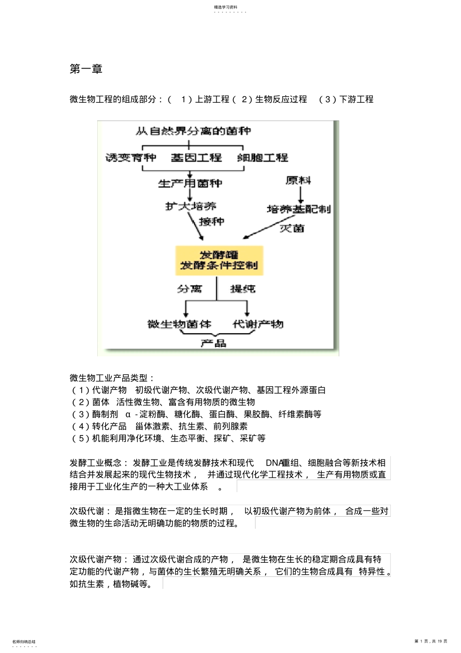 2022年微生物工程重点 .pdf_第1页