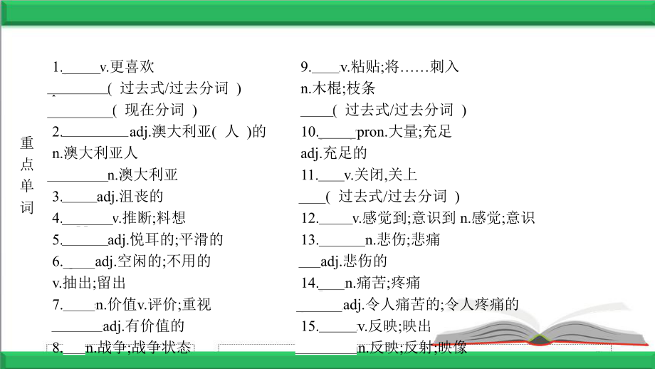 人教版新目标英语中考第一轮复习ppt课件九年级（全）.pptx_第2页