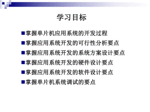 单片机应用系统设计与调试ppt课件.ppt