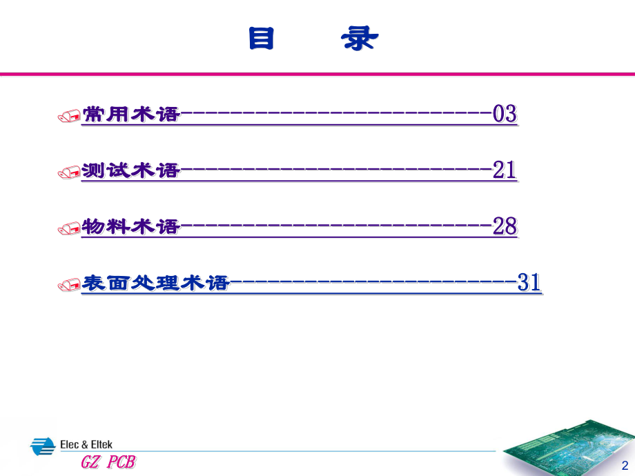 印刷电路板工艺流程术语简介ppt课件.ppt_第2页