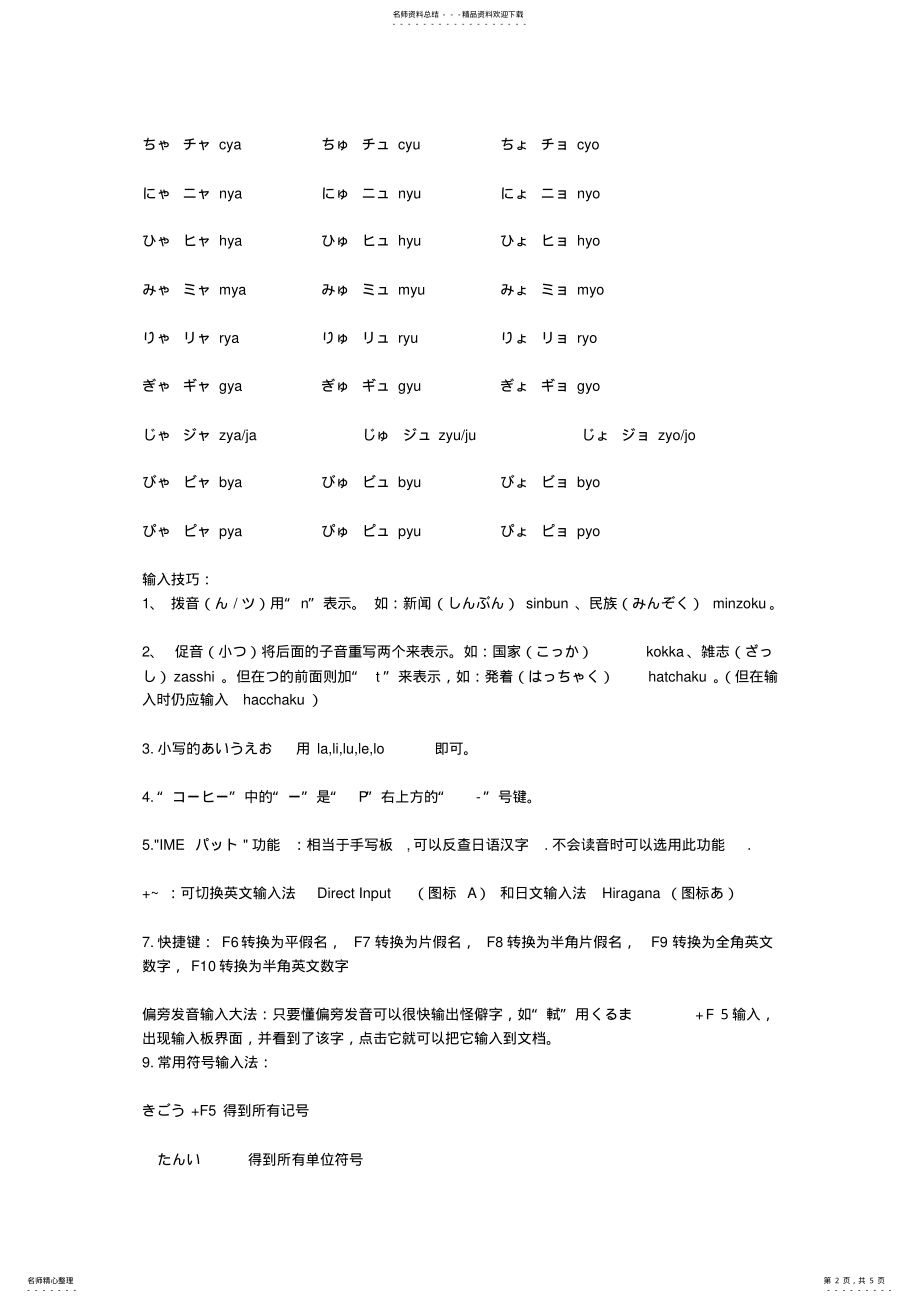 2022年微软日语输入法使用方法 .pdf_第2页