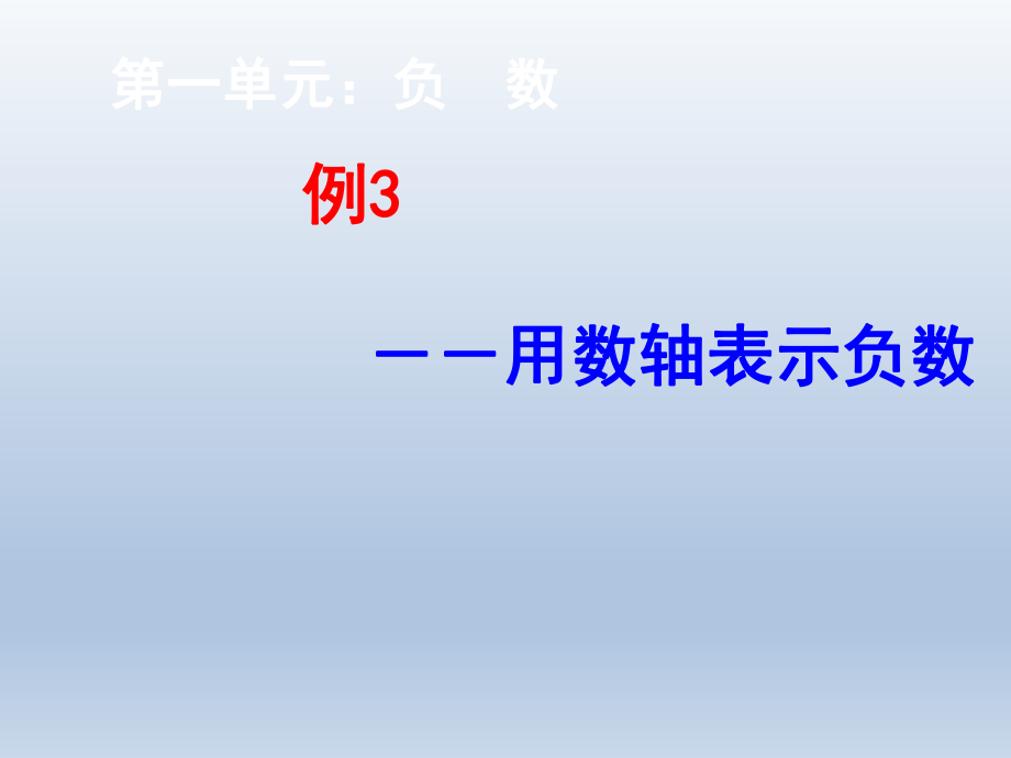 人教版六年级数学下册第一单元负数例3ppt课件.ppt_第1页