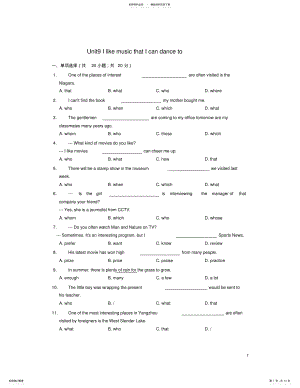 2022年2022年九年级英语全册《UnitIlikemusicthatIcandanceto》同步练习人教新目标版 .pdf