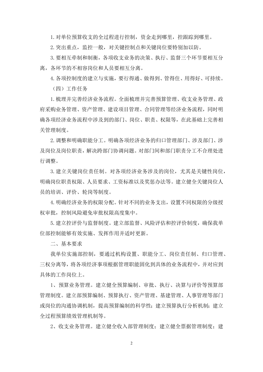 内部控制建设规划设计方案.docx_第2页