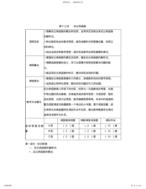 2022年九年级数学上册反比例函数知识点总结及反比例函数练习题 .pdf