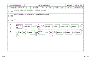 2022年2022年客户服务管理程序书 .pdf