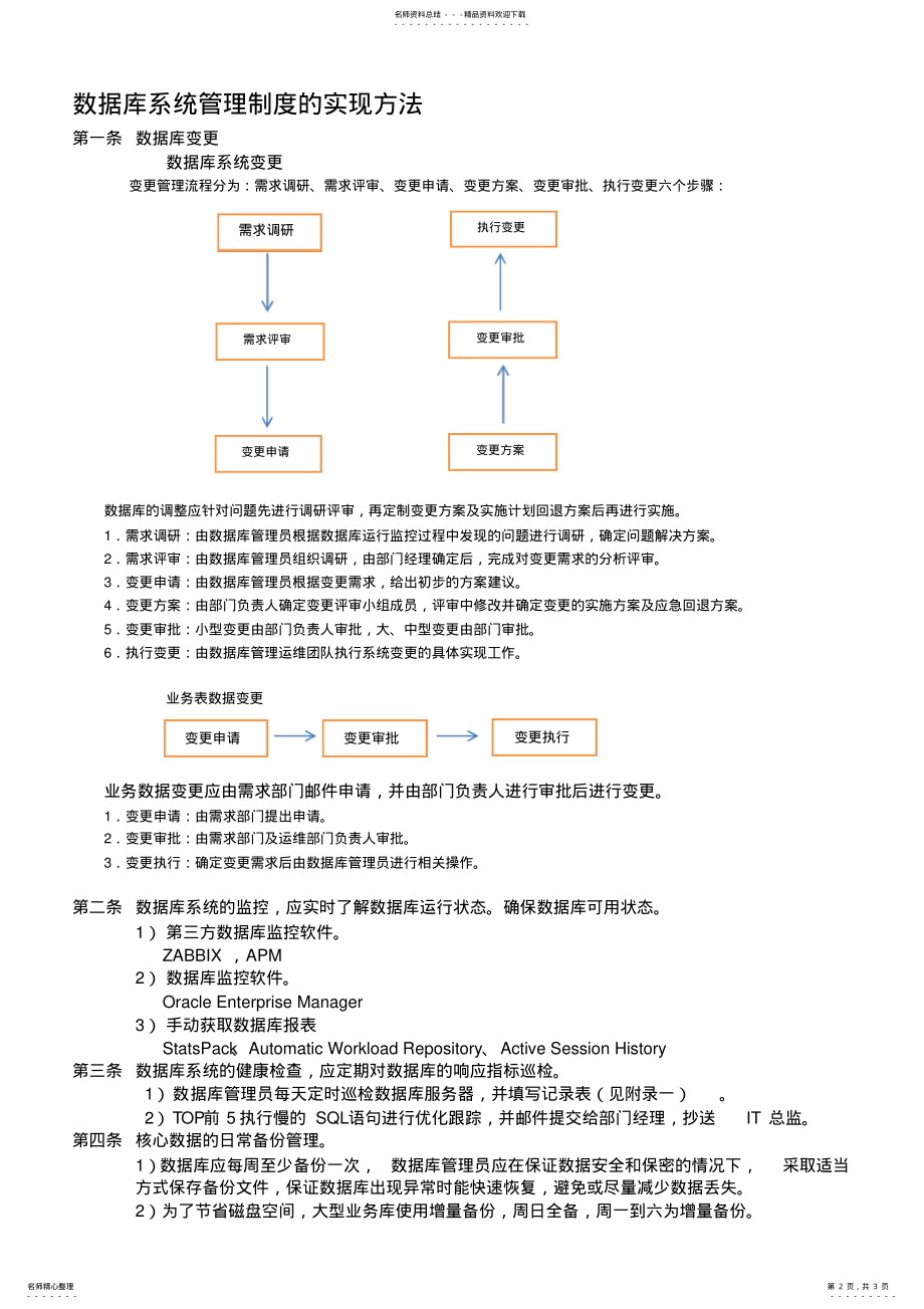 2022年数据库系统管理制度V. .pdf_第2页