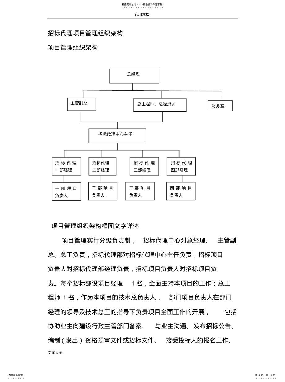 2022年招标代理机构设置运作机制及流终稿 .pdf_第1页