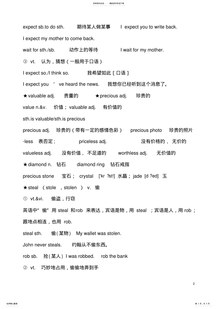 2022年新概念英语第二册学习笔记 .pdf_第2页