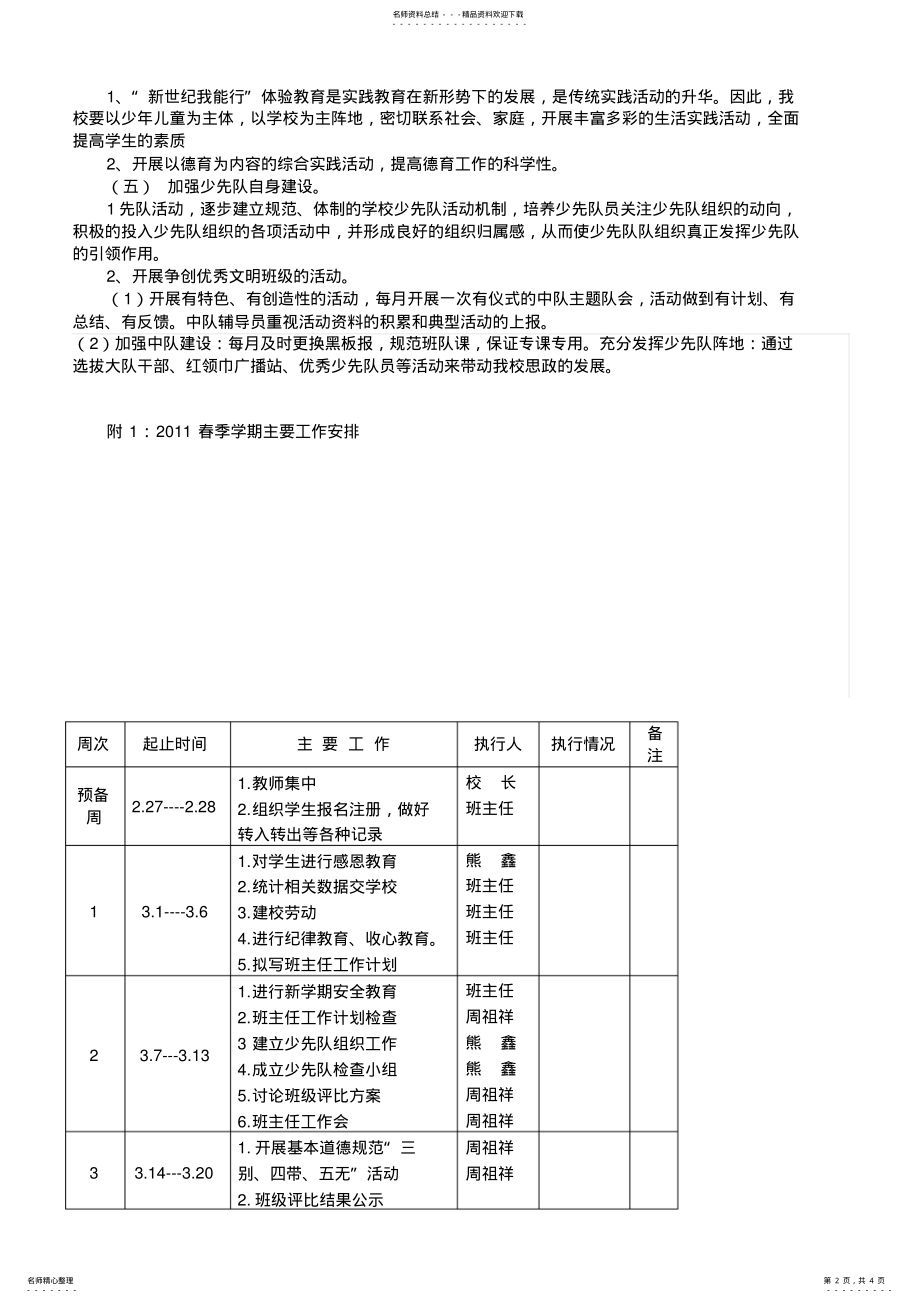 2022年2022年归中小学年春季学期思政工作计划 2.pdf_第2页