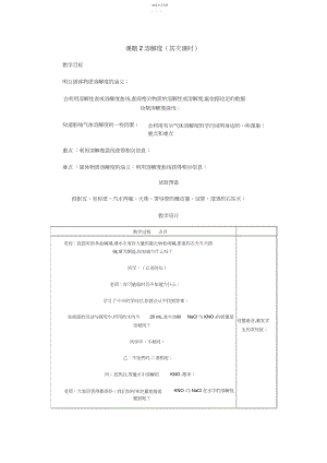 2022年新人教版九年级化学下册教案汇编一.docx