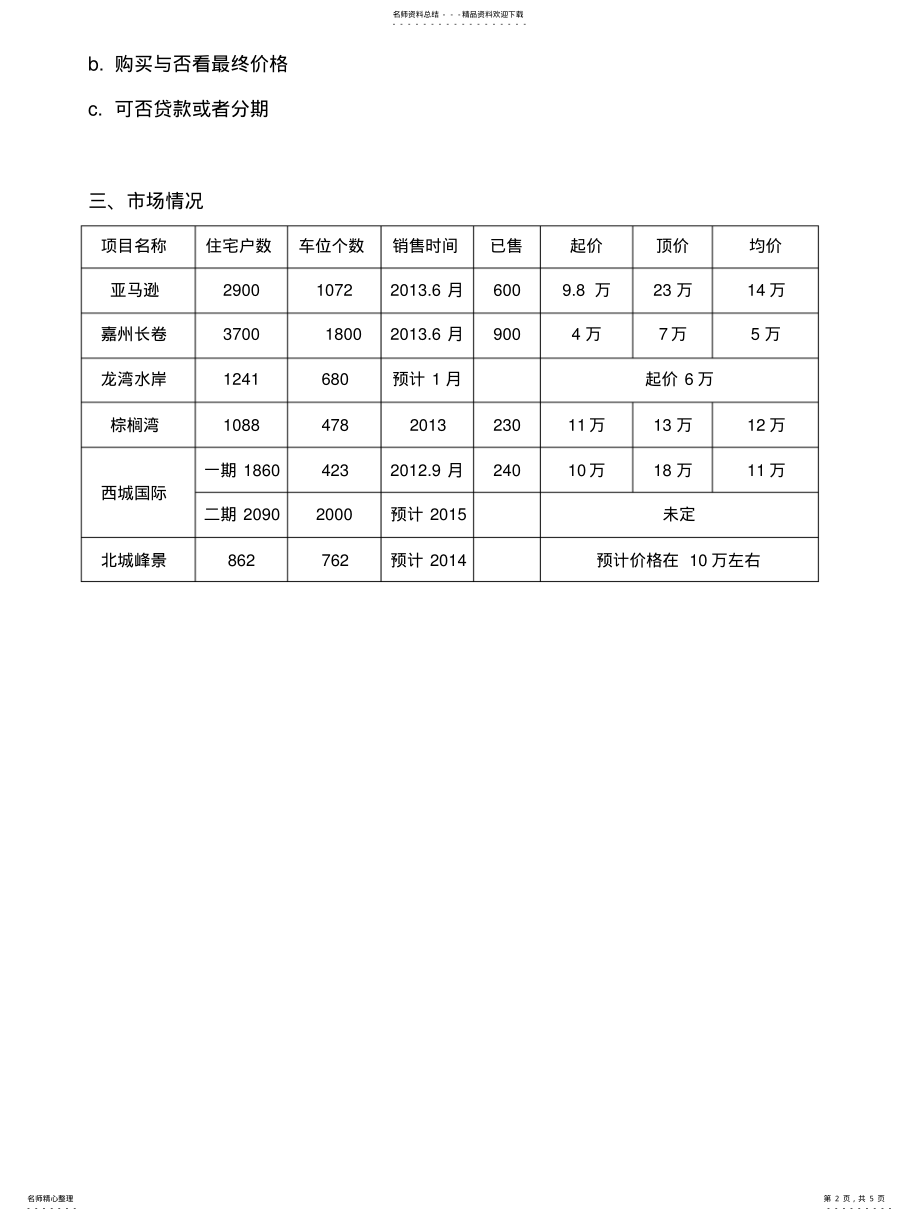 2022年房地产车位销售方案 .pdf_第2页