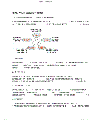 2022年2022年华为的全流程端到端交付管理 .pdf