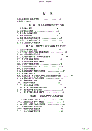 急危重症病人抢救流程图 .pdf