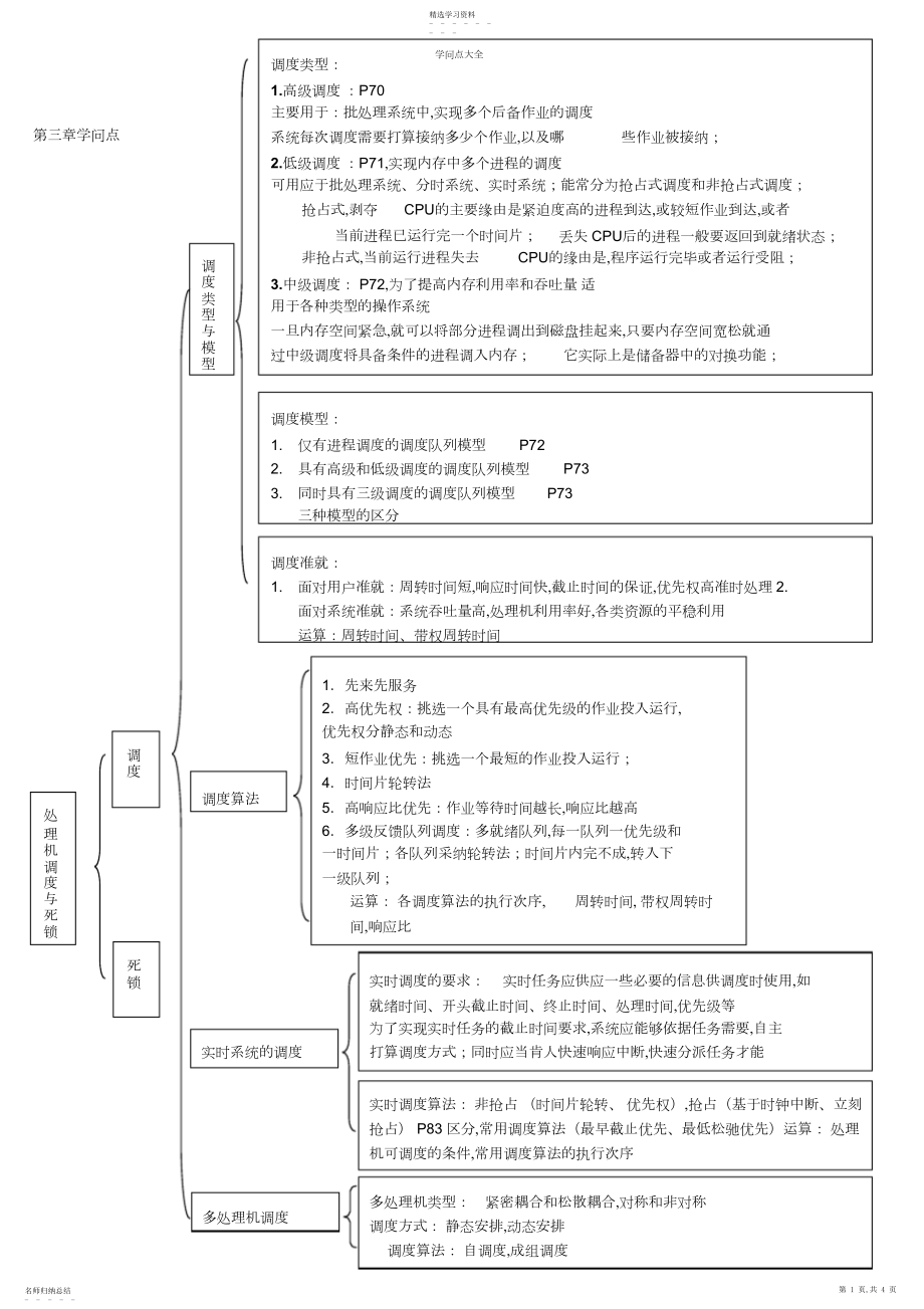 2022年操作系统-章知识点.docx_第1页